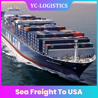 Διεθνές φορτίο θάλασσας της Σαγκάη Zhejiang στις ΗΠΑ αποθήκευση 7 ημερών
